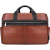 McKleinUSA SOUTHPORT U Series Leather Dual Compartment Briefcase, Brown (19100)