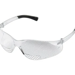 MCR Safety BearKat Crews ANSI Z87 Magnifier Protective Glasses, Clear, 1.5 Diopter