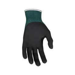 MCR Safety Cut Pro Hypermax Fiber/Nitrile Work Gloves, XS, A2 Cut Level, Green/Black, Pair (96782XS)