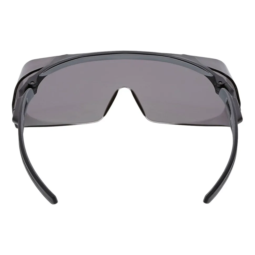 MCR Safety Klondike OTG Anti-Fog Safety Glasses, Over the Glasses, Gray Lens (OG212PF)