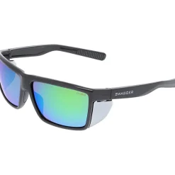 MCR Safety Swagger SR2 Safety Glasses, Green Mirror Lens (SR22BGZ)