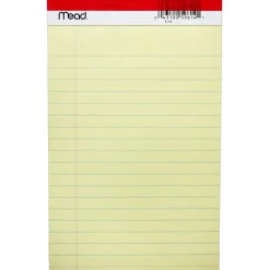 Mead Junior Legal Pad, 5" x 8", 50 Sheets/Pad, 12 Pads (MEA59614-12)