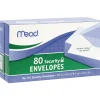 Mead Security Tinted #6-3/4 Business Envelopes, 3-5/8" x 6-1/2", White, 80/Pack (75212)
