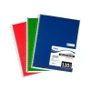 Mead Spiral 3-Subject Notebooks, 8.5" x 11", College Ruled, 120 Sheets (06710)