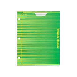Mead Trapper Keeper 3-Hole Punched 2-Pocket Presentation Folders, Assorted Colors (33100)