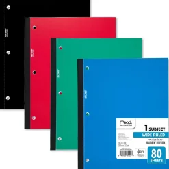 Mead Wireless Neatbook 1-Subject Notebooks, 8
