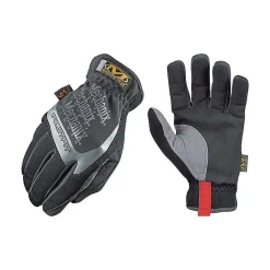 Mechanix Wear FastFit Leather Gloves, Black (MFF-05-010)