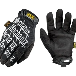 Mechanix Wear Original High Dexterity Gloves, Spandex/Synthetic, Hook & Loop Cuff, Medium, Black (MG-05-009)