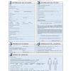Medical Arts Press® Chiropractic Registration and History Form without Updates; Sky Blue, Spanish