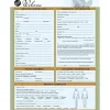 Medical Arts Press® Chiropractic Registration and History Form; Hand