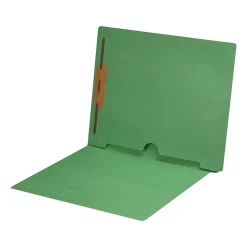 Medical Arts Press End Tab File Folder, Straight Cut, Letter-Size, Green, 50/Box (S-09018-GRN)