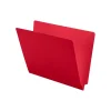 Medical Arts Press End Tab File Folder, Straight Cut, Letter-Size, Red, 100/Box (S-09241-RED)