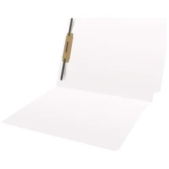 Medical Arts Press Heavy Duty End Tab File Folder, Straight-Cut, Letter Size, White, 40/Box (S-09461-WHT)
