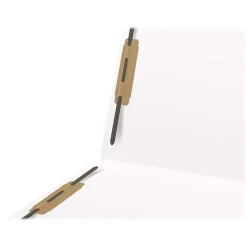 Medical Arts Press Heavy-Duty End Tab File Folder, Straight Cut, Letter-Size, White, 40/Box (S-09459-WHT)