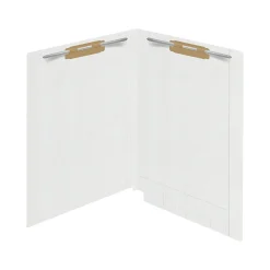 Medical Arts Press Kardex Match Reinforced End Tab File Folder, Straight Cut, Letter Size, White, 50/Box (S-09484-WHT)