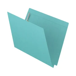 Medical Arts Press Kardex Match Reinforced End Tab File Folder, Straight Cut, Letter Size, Light Blue, 50/Box (S-09484-LBL)