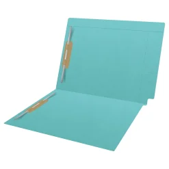 Medical Arts Press Kardex Match Reinforced End Tab File Folder, Straight Cut, Letter Size, Light Blue, 50/Box (S-09484-LBL)