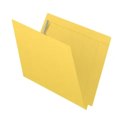 Medical Arts Press Kardex Match Reinforced End Tab File Folder, Straight Cut, Letter Size, Yellow, 50/Box (S-09484-YLW)