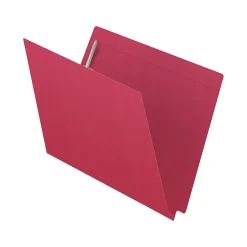 Medical Arts Press Kardex Match Reinforced End Tab File Folder, Straight Cut, Letter Size, Red, 50/Box (S-09484-RED)