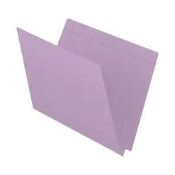 Medical Arts Press Kardex Match Reinforced End Tab File Folder, Straight Cut, Letter Size, Purple, 100/Box (S-09482-PRP)