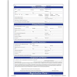 Medical Arts Press® Patient Registration; Purple FormFamily™