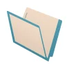 Medical Arts Press Reinforced End Tab File Folder, Straight-Cut, Letter Size, Manila/Blue, 50/Box (S-09473-BLU)