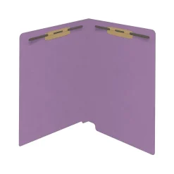 Medical Arts Press Reinforced End Tab File Folder, Straight Cut, Letter-Size, Lavender, 250/Carton (S-01502-LAV-B)