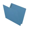 Medical Arts Press Reinforced End Tab File Folder, Straight Cut, Letter-Size, Blue, 50/Box (S-01601-BLU)