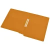 Medical Arts Press Reinforced End Tab File Folder, Straight Cut, Letter-Size, Goldenrod, 50/Box (S-09167-GLD)