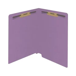Medical Arts Press Reinforced End Tab File Folder, Straight Cut, Letter-Size, Lavender, 250/Carton (S-01602-LAV-B)