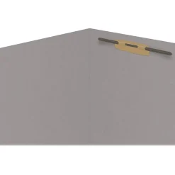 Medical Arts Press Reinforced End Tab File Folder, Straight Cut, Letter-Size, Gray, 50/Box (S-01501-GRY)