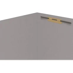 Medical Arts Press Reinforced End Tab File Folder, Straight Cut, Letter-Size, Gray, 50/Box (S-01601-GRY)