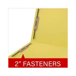 Medical Arts Press Reinforced End Tab File Folder, Straight Cut, Letter-Size, Yellow, 250/Carton (S-01602-YLW-B)