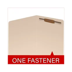 Medical Arts Press Reinforced End Tab File Folder, Straight Cut, Letter-Size, Manila, 50/Box (S-01314)