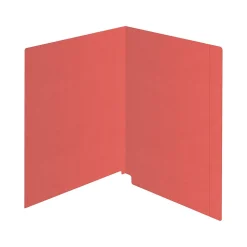 Medical Arts Press Reinforced End Tab File Folder, Straight-Cut, Letter Size, Orange, 100/Box (S-09482-ORG)