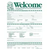 Medical Arts Press® Welcome Registration Form, Pets at Left