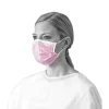 Medline Disposable ASTM Level 3 Procedure Face Masks with Earloop, Purple/White, 300/Carton (NON27712EL)