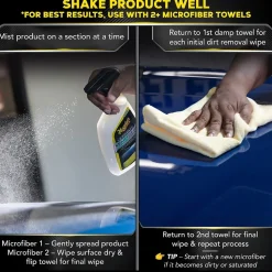 Meguiar's Ultimate Waterless Wash & Wax, 26 Fluid oz. (G3626)