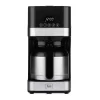 Melitta Aroma Tocco 8-Cups Automatic Drip Coffee Maker, Black/Stainless Steel (MCM010PULBK1)
