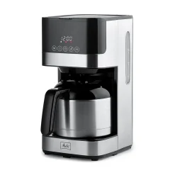 Melitta Aroma Tocco 8-Cups Automatic Drip Coffee Maker, Black/Stainless Steel (MCM010PULBK1)