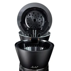 Melitta Vision Luxe 12-Cups Automatic Drip Coffee Maker, Matte Black (MCM002WULBK1)