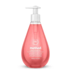 Method Liquid Hand Soap, Pink Grapefruit Scent, 12 Oz. (MTH00039)