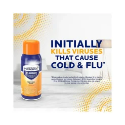 Microban 24 Disinfecting Sanitizing Spray, Citrus Scent, 2.8 Oz. (28078)