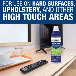 Microban 24 Professional Sanitizing and Disinfecting Spray, Citrus, 15 oz. (30130)