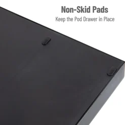 Mind Reader 2-Drawer Single Serve Coffee Pod Drawer Keurig Mini Compatible, 24 Pod Capacity, Black (TRY2DR-BLK)