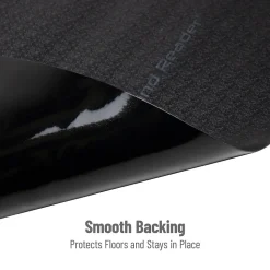 Mind Reader Hard Floor Chair Mat with Lip, 36