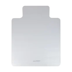 Mind Reader Hard Floor Chair Mat with Lip, 35" x 47'', Clear (FLCMAT-CLR)