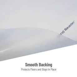 Mind Reader Hard Floor Chair Mat with Lip, 35