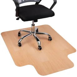 Mind Reader Hard Floor Chair Mat with Lip, 36