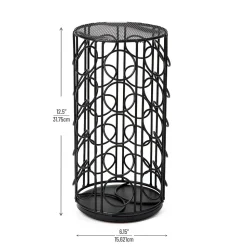 Mind Reader Metal Single Serve Coffee Pod Carousel, 35 Pod Capacity, Black (METCAR35-BLK)